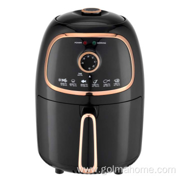 New Mini Compact Maunal Control Air Fryer Oiless